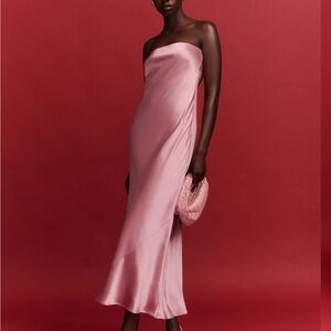 Reformation Joana Silk Dress